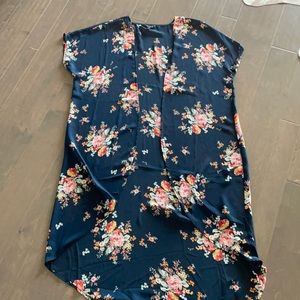 Torrid Long Floral Kimono